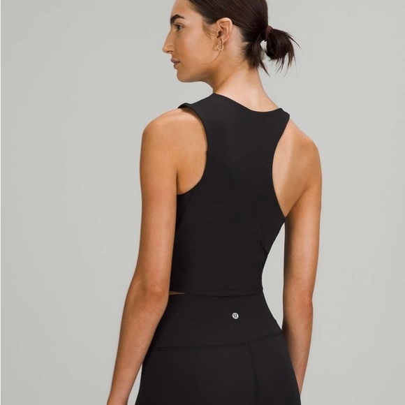 Lululemon Ribbed Asymmetrical Yoga Tank Top - Picture 2 of 8